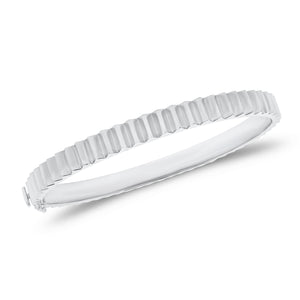 Gold Spike Bangle Bracelet - 14K gold weighing 19.30 grams