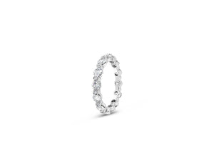 Single Prong Diamond Eternity Ring