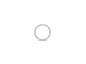 Simple Four Prong-Set Diamond Eternity Band