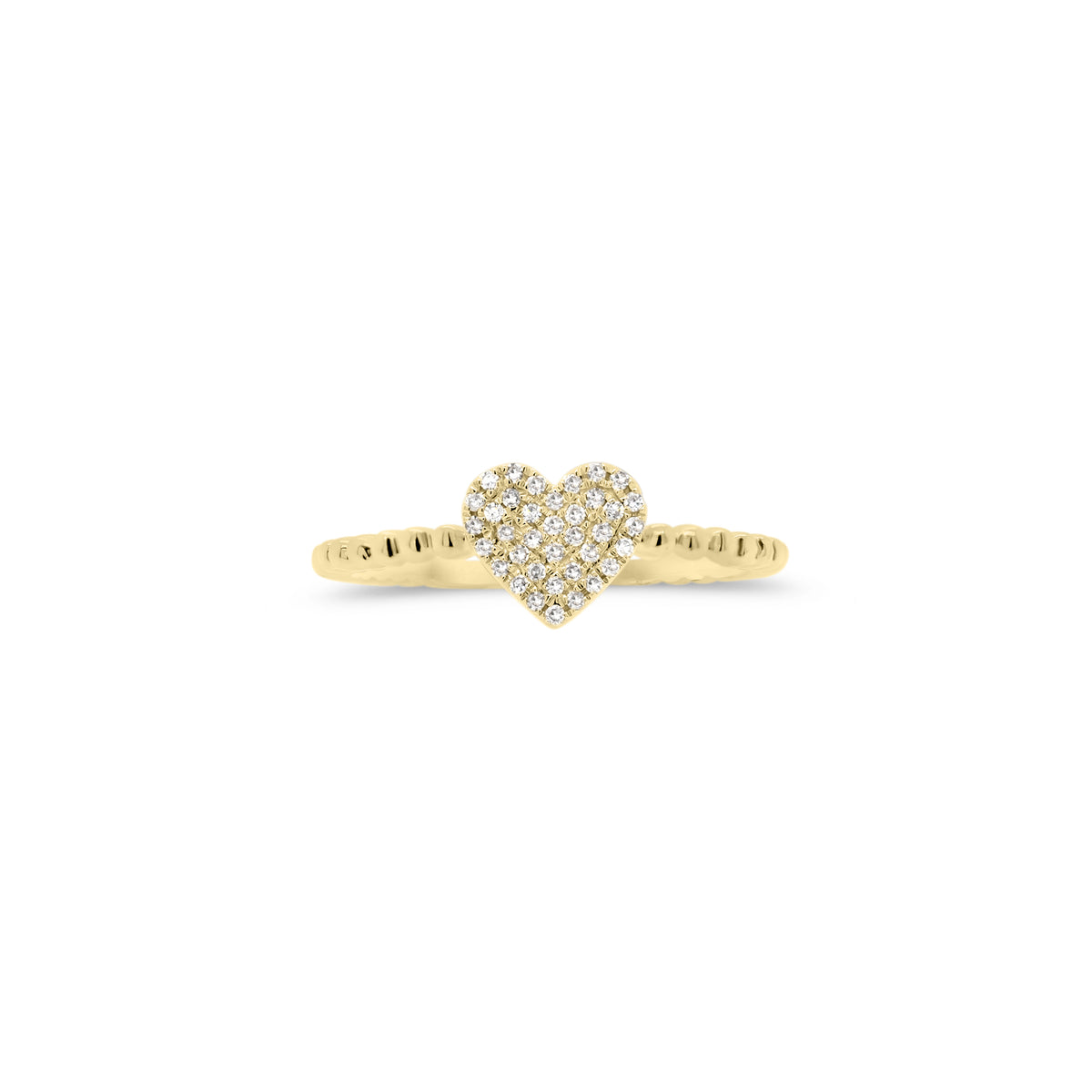 Diamond Heart Ring