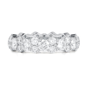 Staggered Diamond Eternity Band