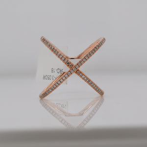 Diamond X Ring