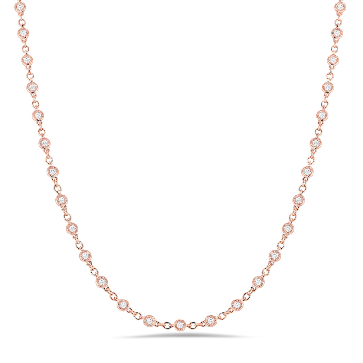 Diamond Chain with Antique Milgrain