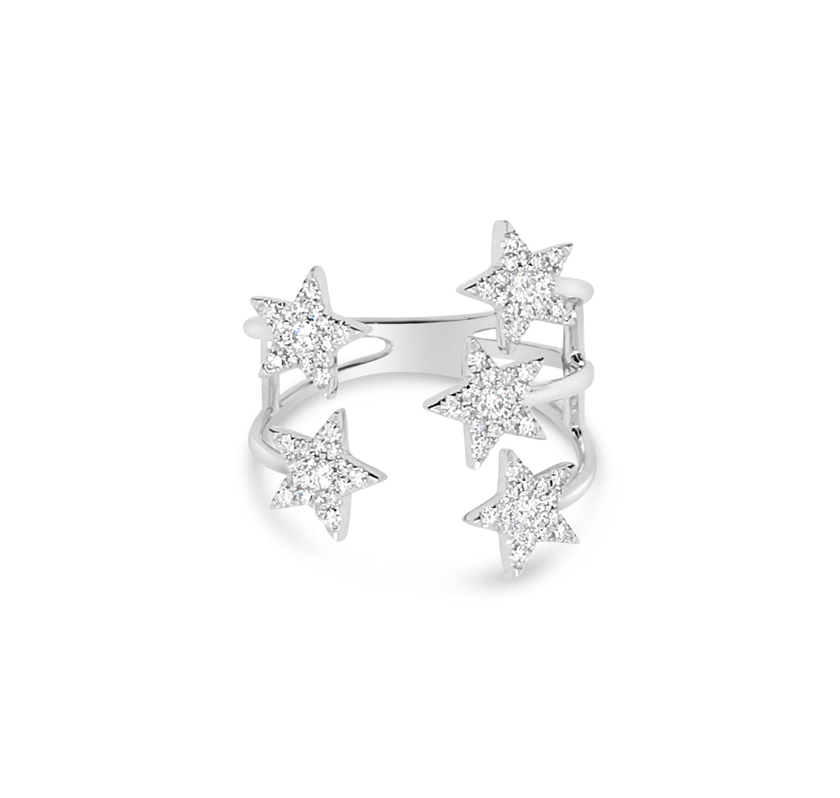 Diamond Shooting-Star Ring