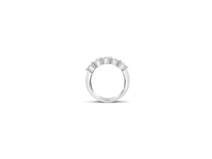 Double Row Diamond Band Ring