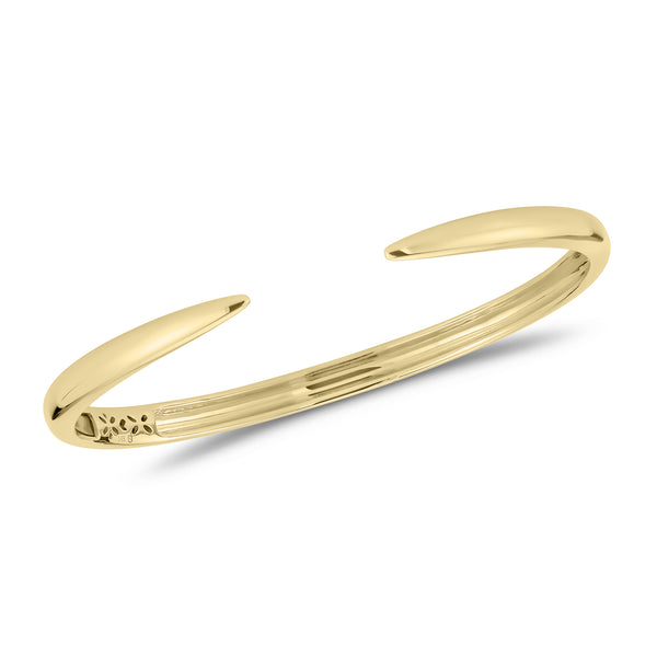 Small Tatum Gold Cuff Bracelet in 18-Karat Gold – Jade Trau