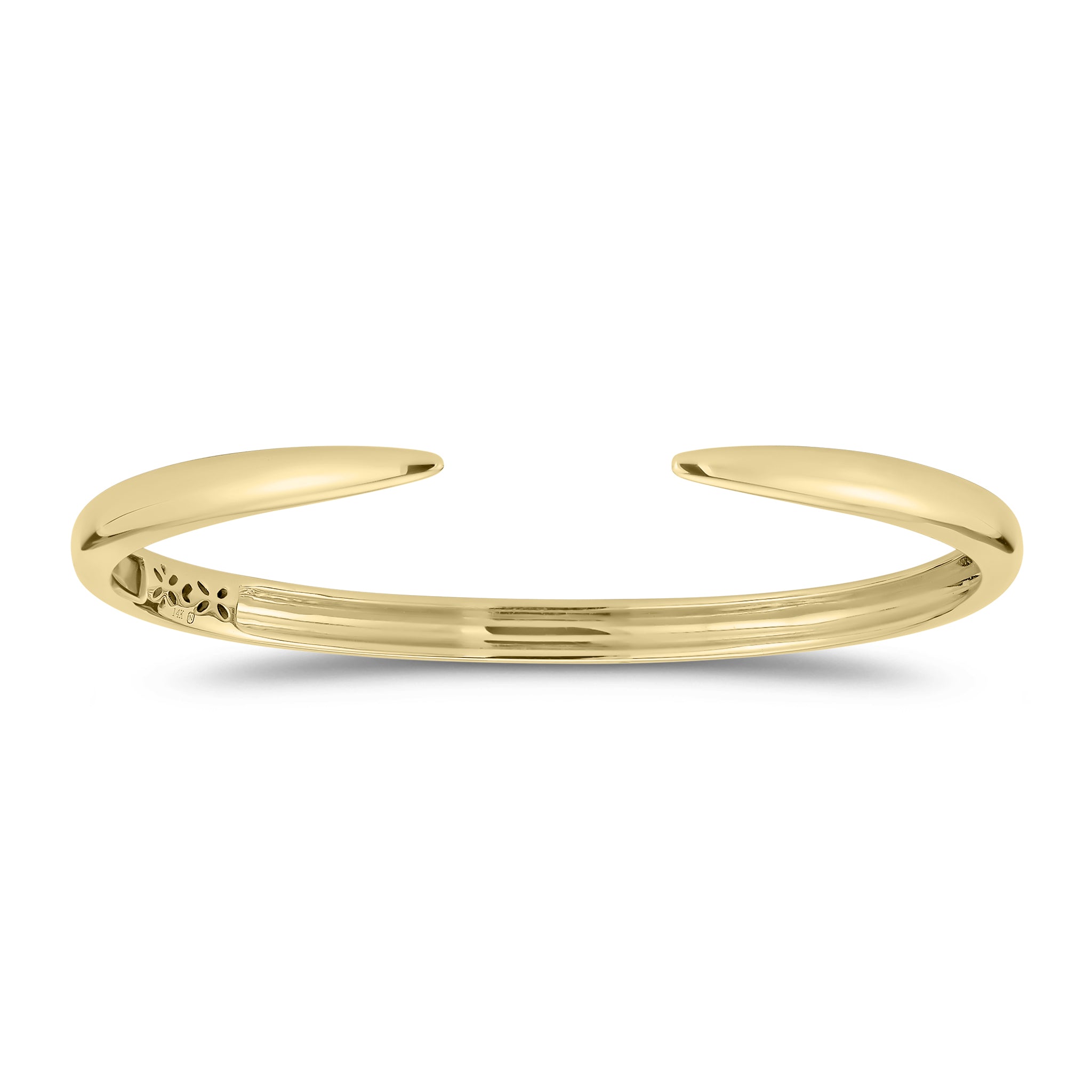 Hammered Gold Cuff Bracelet | David Adams Fine Jewelry