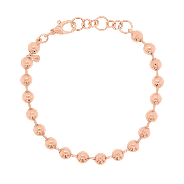 Gold Ball Chain Bracelet - Nuha Jewelers Gold Ball Chain Bracelet - Nuha Jewelers