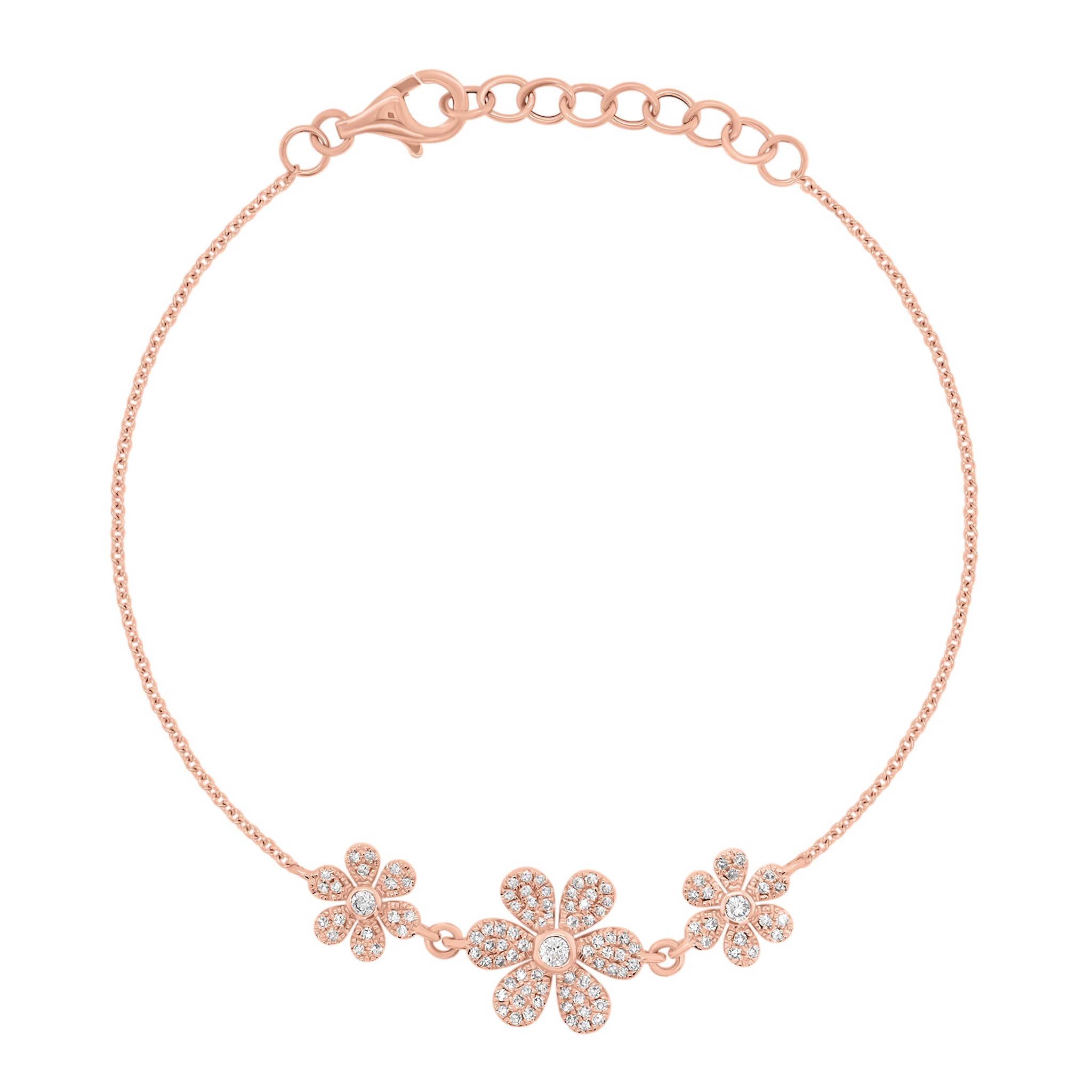 Karcher Daisy Flower Bracelet Cute Charm Jewelry Summer Beachside Holiday  Jewelry For Women Girls New - Walmart.com