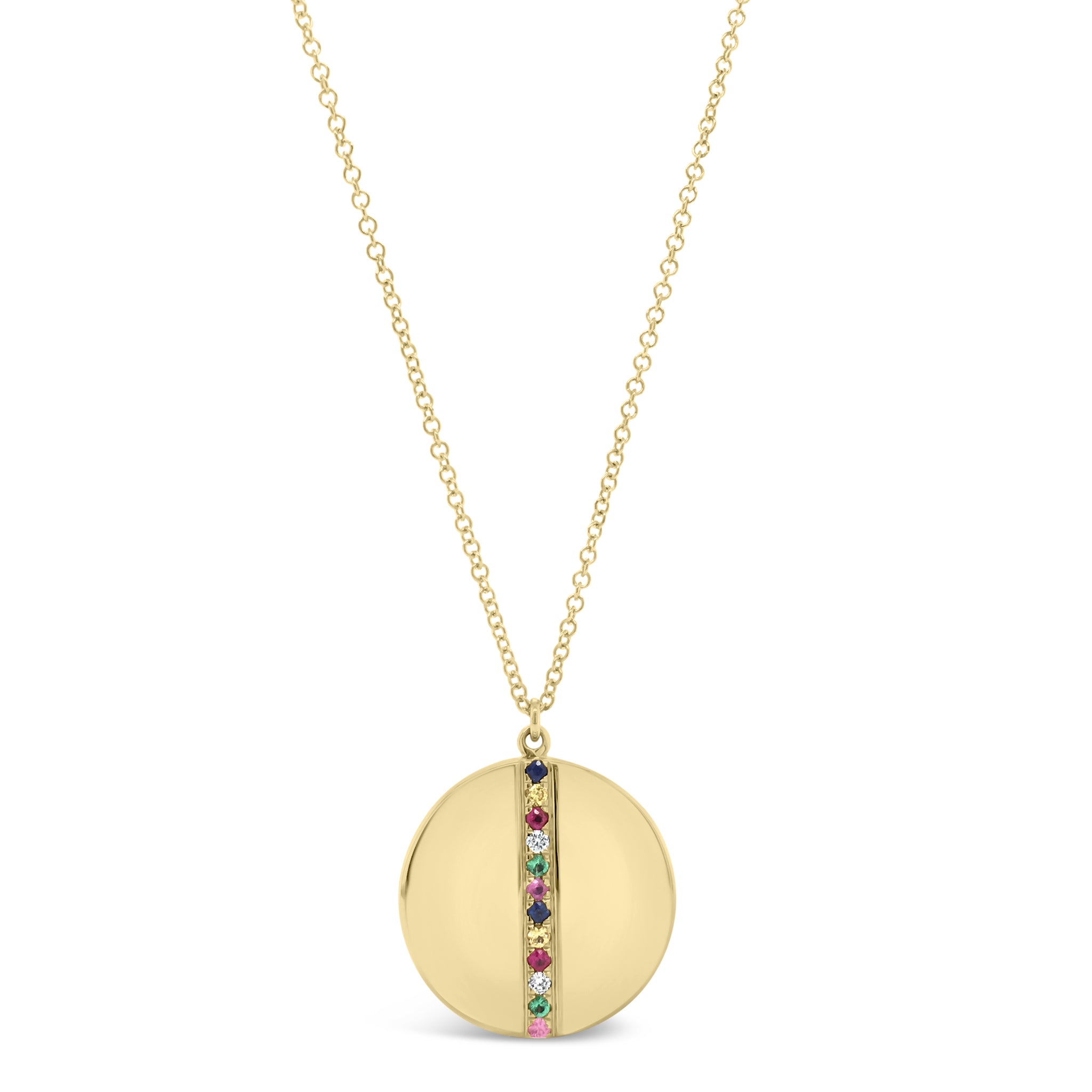 Gemstone Lockets 925 Sterling Silver Gemstone Necklace, Raw Gemstone
