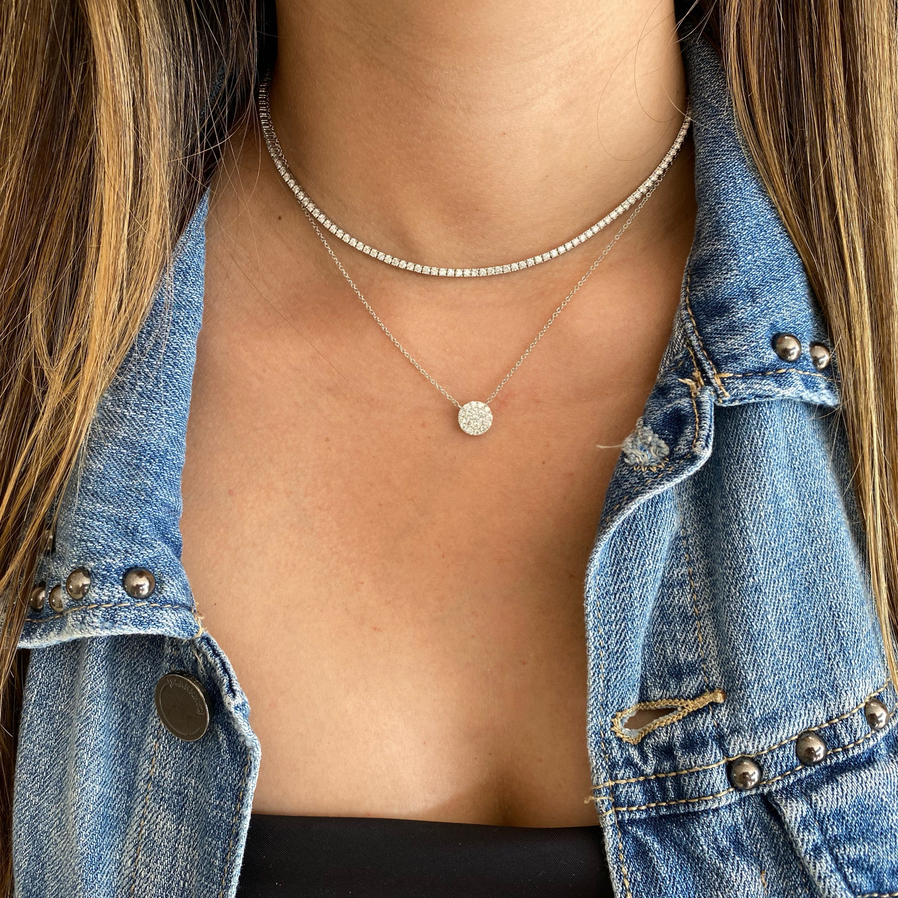 Linked Circles Necklace | Sister necklace, Silver, Necklace