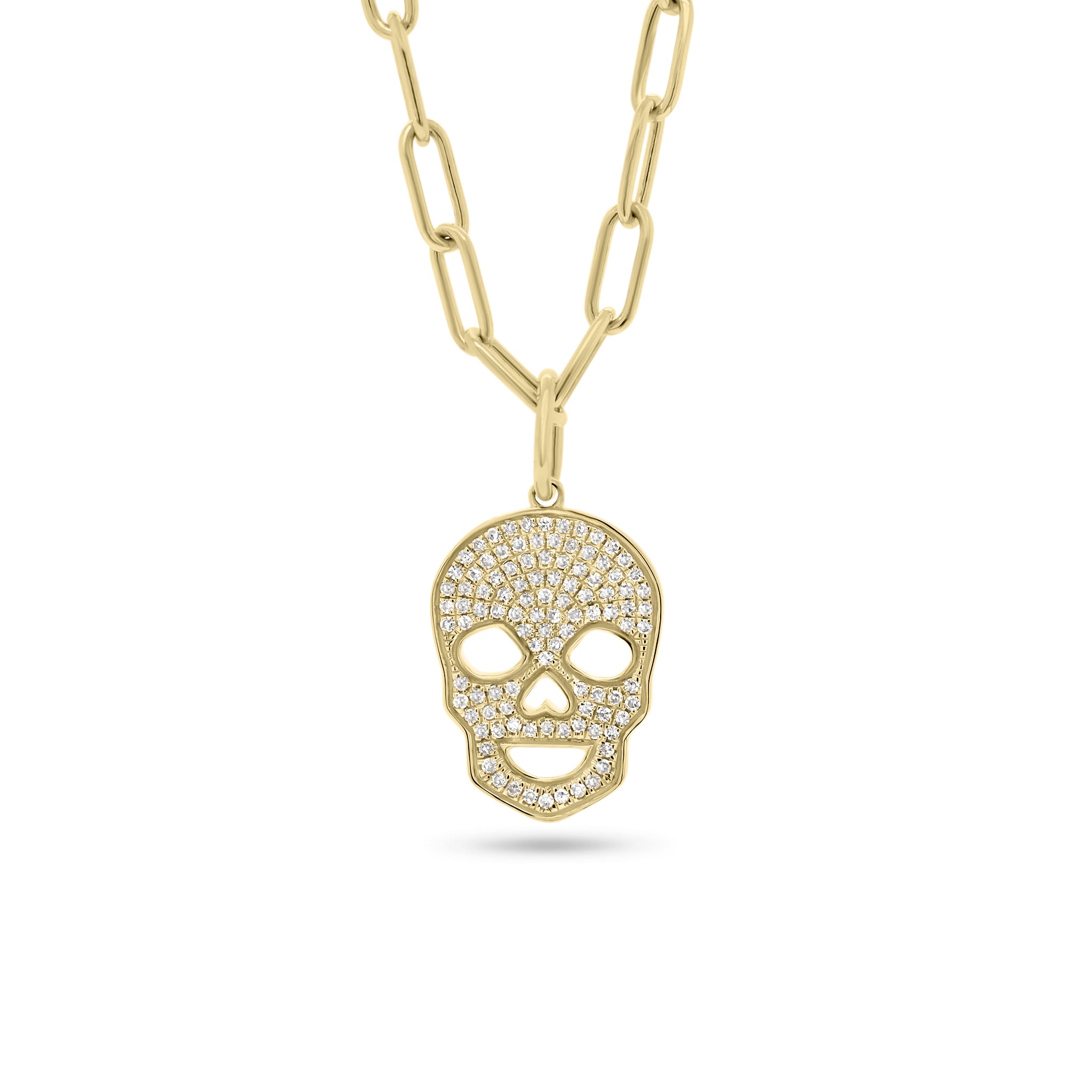 Skull Necklace, Skull Diamond Necklace, Skull Pendant Necklace, Tiny Skull,  Gemstone Eyes, Silver Skull Necklace - Etsy