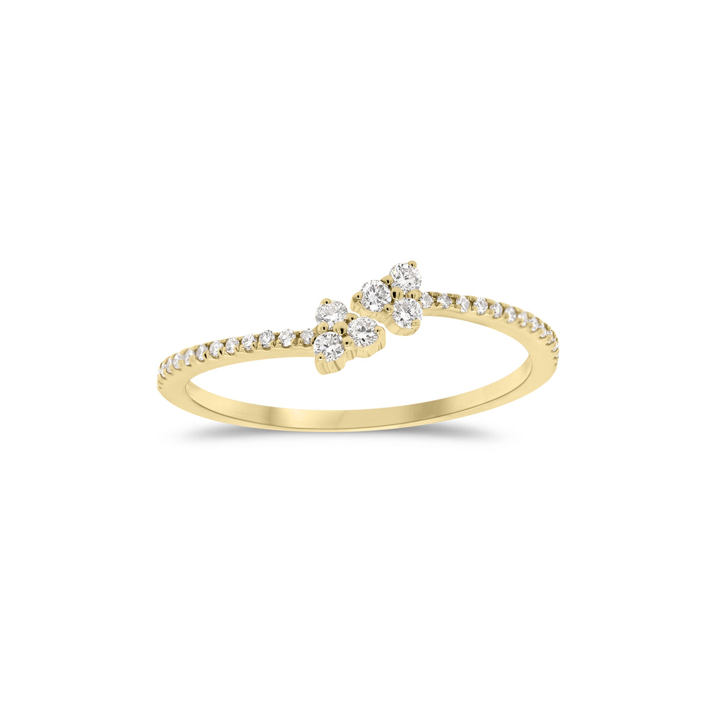 Senco Gold & Diamonds Piercing Love Diamond Ring : Amazon.in: Jewellery
