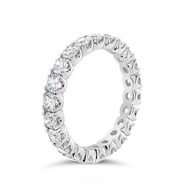 Prong set diamond eternity band Clearance